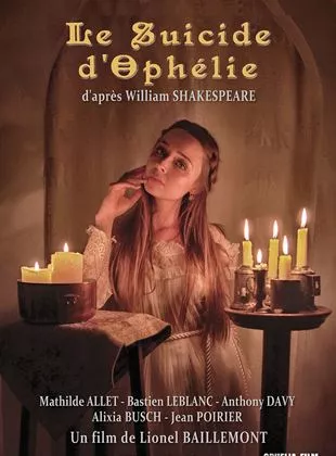 Affiche du film Le Suicide d'Ophélie