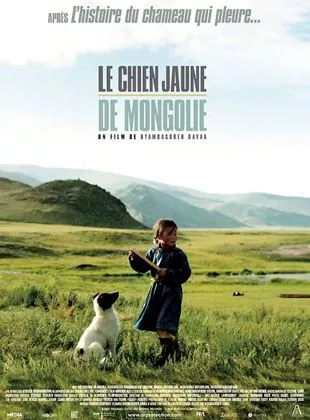 Affiche du film Le chien jaune de Mongolie