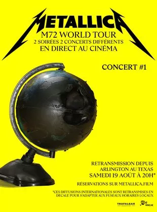 Affiche du film Metallica M72 World Tour - Concert #1