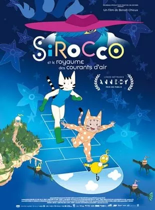 Affiche du film Sirocco et le royaume des courants d'air