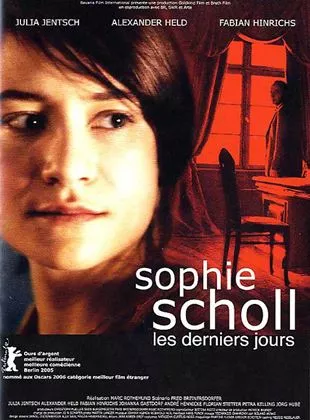 Affiche du film Sophie Scholl les derniers jours
