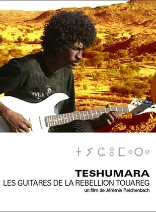 Affiche du film Teshumara, les guitares de la rébellion touareg - Court Métrage