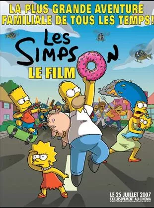 Affiche du film Les Simpson - le film