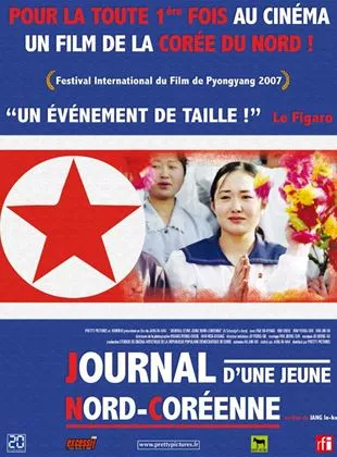 Affiche du film Journal d'une jeune Nord-Coréenne