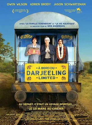 Affiche du film A bord du Darjeeling Limited