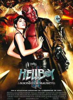 Affiche du film Hellboy II les légions d'or maudites