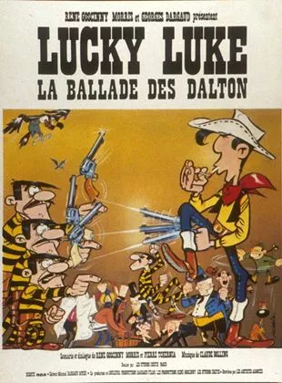 Affiche du film Lucky Luke: La Ballade des Daltons