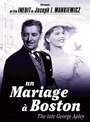 Affiche du film Un mariage à Boston