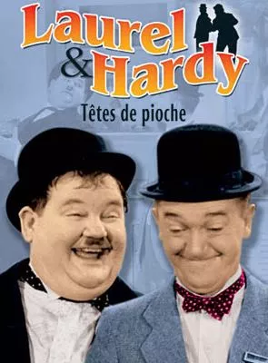 Affiche du film Laurel et Hardy - Têtes de pioche - Court Métrage