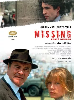 Affiche du film Missing (Porté disparu)