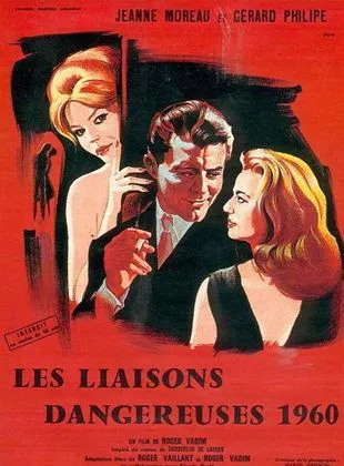 Affiche du film Les Liaisons dangereuses 1960