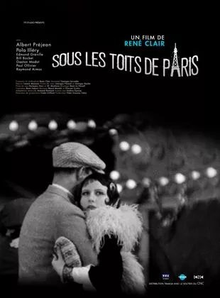 Affiche du film Sous les toits de Paris