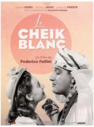 Affiche du film Le Cheik blanc