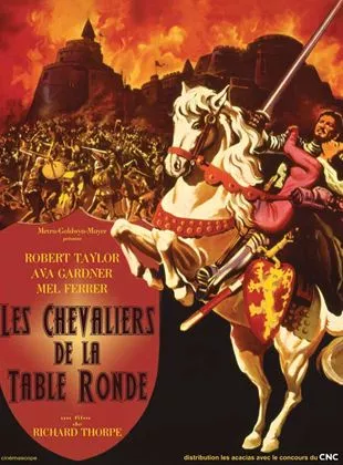 Affiche du film Les Chevaliers de la table ronde