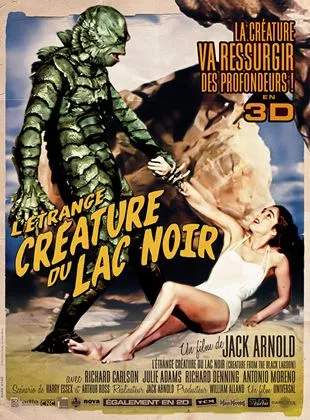 Affiche du film L'Etrange créature du lac noir
