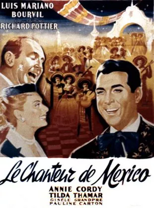 Affiche du film Le Chanteur de Mexico