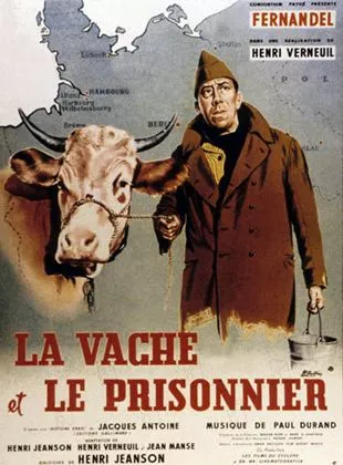 Affiche du film La Vache et le prisonnier