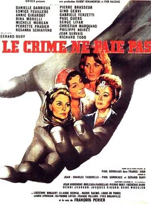 Affiche du film Le Crime ne paie pas
