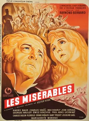 Affiche du film Les Misérables - Une tempête sous un crâne