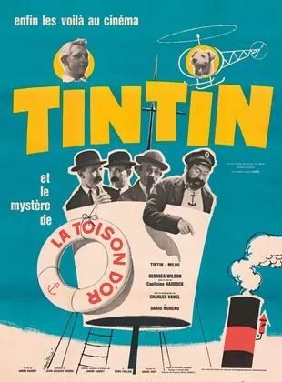 Affiche du film Tintin et le mystère de la toison d'or