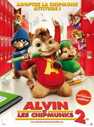 Affiche du film Alvin et les Chipmunks 2