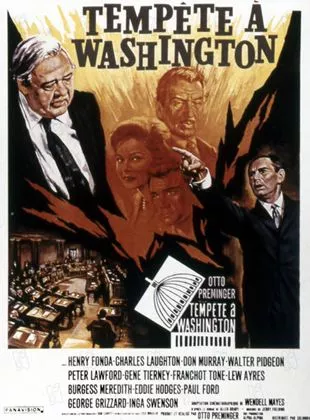 Affiche du film Tempête à Washington