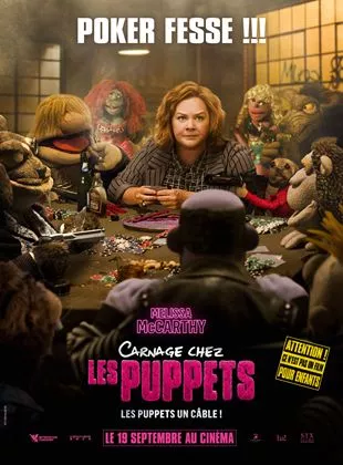 Affiche du film Carnage chez les Puppets