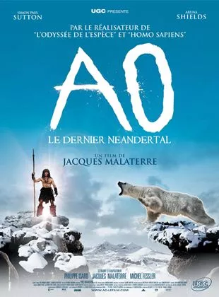 Affiche du film AO, le dernier Néandertal