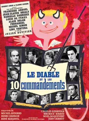 Affiche du film Le Diable et les dix Commandements