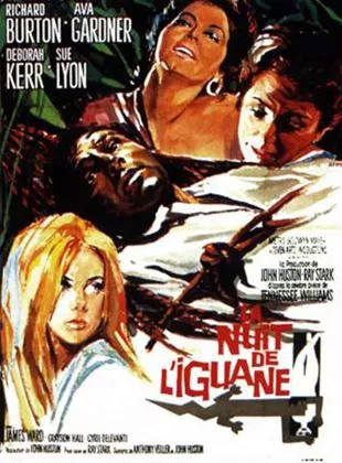Affiche du film La Nuit de l'iguane
