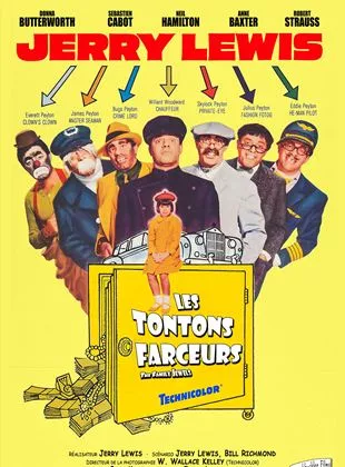 Affiche du film Les Tontons farceurs