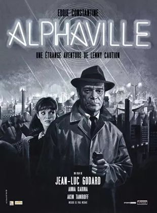 Affiche du film Alphaville, une étrange aventure de Lemmy Caution