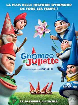 Affiche du film Gnomeo et Juliette