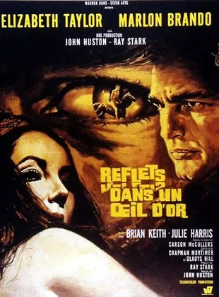 Affiche du film Reflets dans un oeil d'or