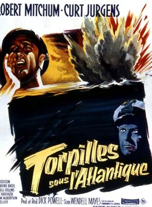 Affiche du film Torpilles sous l'Atlantique
