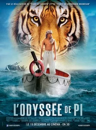 Affiche du film L'Odyssée de Pi