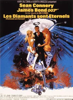 Affiche du film Les Diamants sont éternels