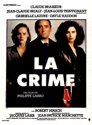 Affiche du film La Crime