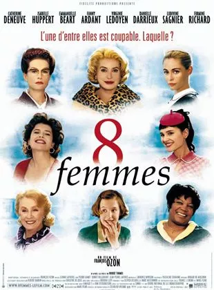 Affiche du film 8 femmes