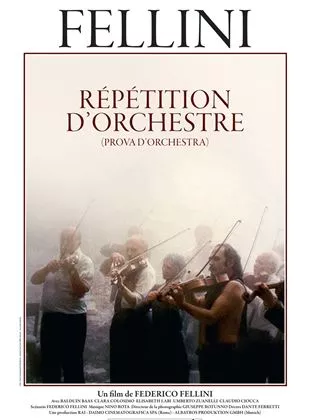 Affiche du film Répétition d'orchestre
