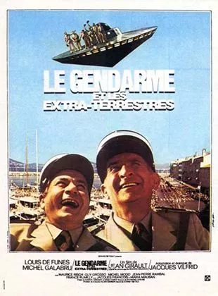 Affiche du film Le Gendarme et les extraterrestres