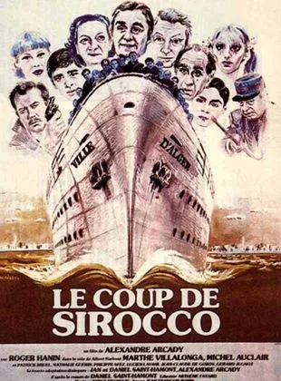 Affiche du film Le Coup de sirocco
