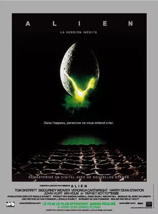 Affiche du film Alien, le huitième passager