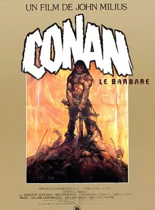 Affiche du film Conan le barbare