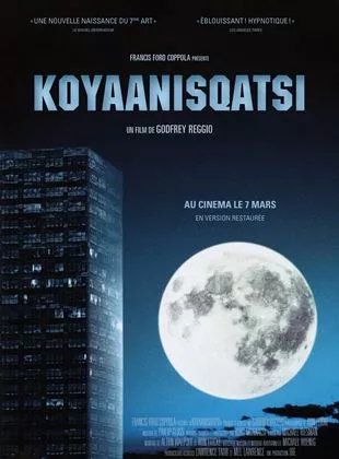 Affiche du film Koyaanisqatsi, la prophétie