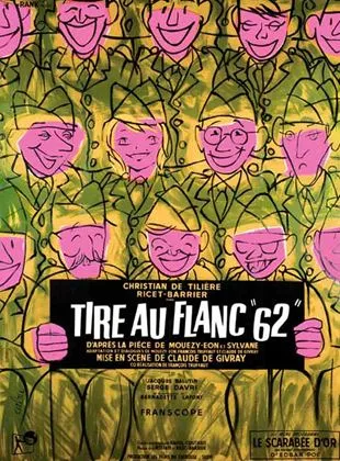 Affiche du film Tire-au-flanc 62