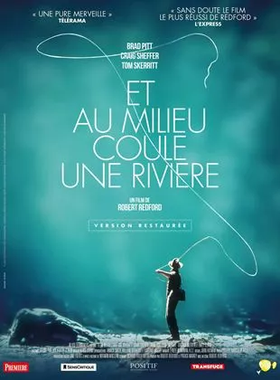 Affiche du film Et au milieu coule une rivière
