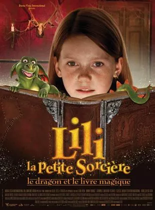 Affiche du film Lili la petite sorcière, le dragon et le livre magique