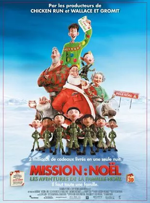 Affiche du film Mission : Noël Les aventures de la famille Noël