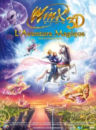 Affiche du film Winx Club, l'aventure magique 3D